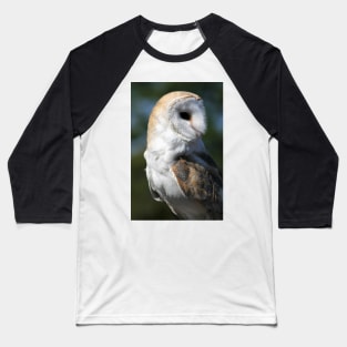 Barn Owl Baseball T-Shirt